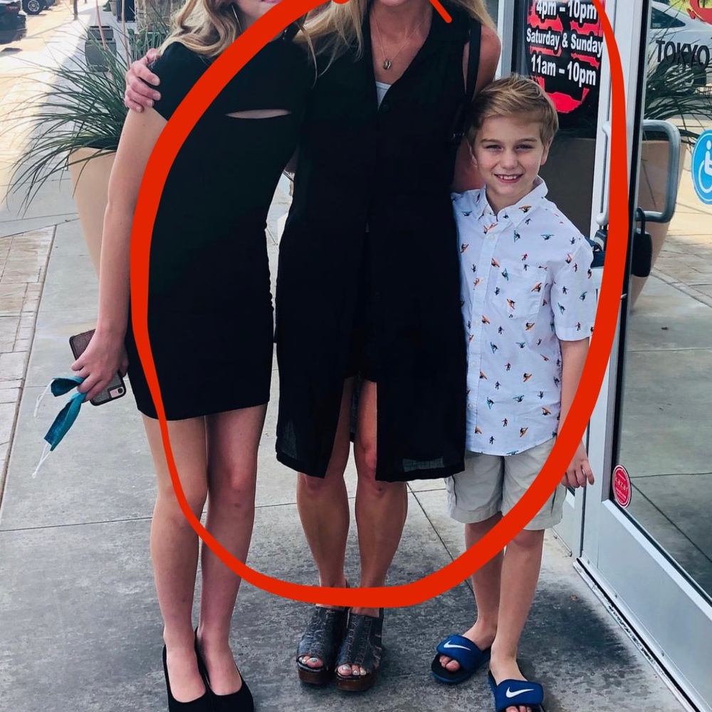 Kensie Extra Long Button Down Shirt